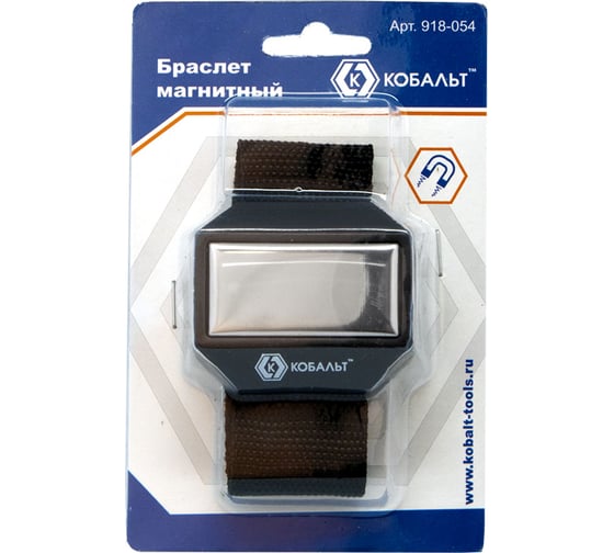 Магнитный браслет КОБАЛЬТ 50x20 мм, 1 шт., блистер 918-054