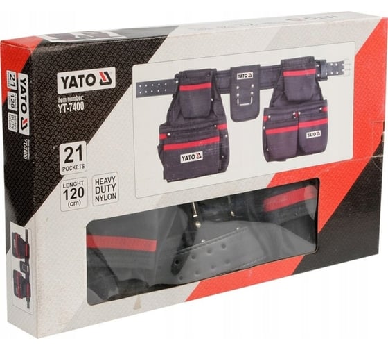 Пояс для  инструментов YATO YT-7400 21 карман