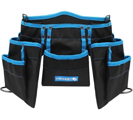 Рабочий ремень HOEGERT TECHNIK 11 карманов HT7G241
