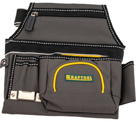 Поясная сумка с ремнем KRAFTOOL 9 карманов 38743