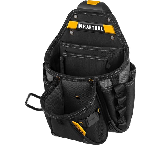 Пояс монтажника, в комплекте: пояс монтажника и 3 сумки KRAFTOOL KBS-4 38760-4