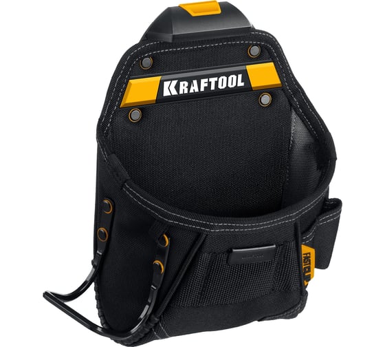 Поясная сумка 240x250 мм с быстросъёмным креплением KRAFTOOL FastClip KP-6 , 6 карманов и петель 38775