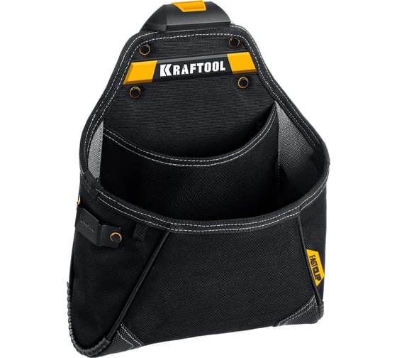 Поясная сумка 260x340 мм с быстросъёмным креплением KRAFTOOL FastClipKP-12, 12 карманов и петель 38774