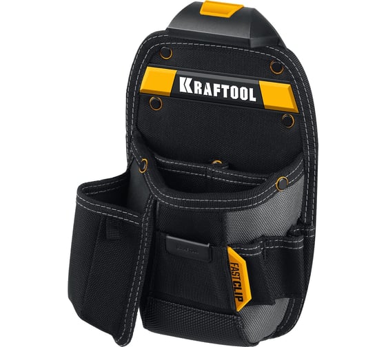 Пояс монтажника KRAFTOOL KBS-3 в комплекте: пояс монтажника, большая сумка, малая сумка 38762