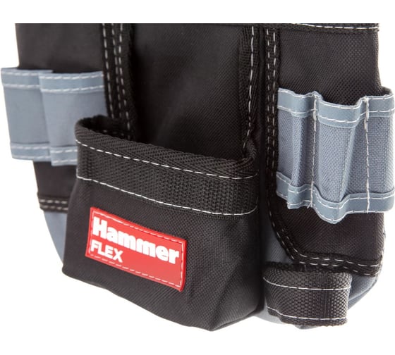 Двойная поясная сумка HAMMER Flex 235-022, 65х25 мм, 554535