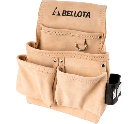 Сумка держатель для инструмента Bellota 4 кармана кожа PC4BOL