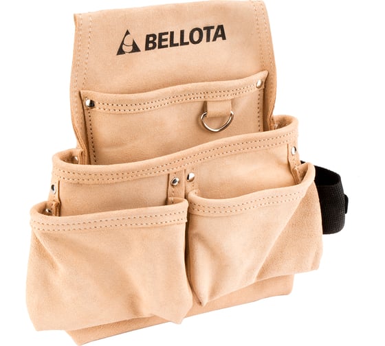 Сумка держатель для инструмента Bellota 4 кармана кожа PC4BOL
