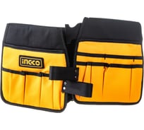 Поясная сумка для инструментов INGCO, 14+2, регулировка пояса 92-127 см HTBP02031