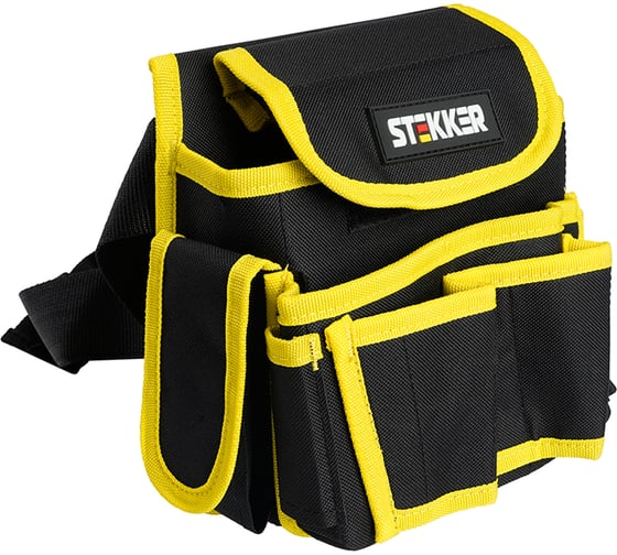 Cумка поясная для инструментов STEKKER BGS-01 7 карманов 50283
