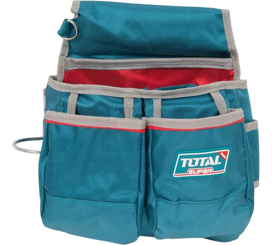 Поясная сумка для инструмента TOTAL 6 секций THT16P10125 1