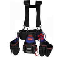 Ремень для поясных модульных сумок Workpro PRO с подтяжками (полиэстер 1680D) WP281084