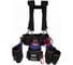 Ремень для поясных модульных сумок Workpro PRO с подтяжками (полиэстер 1680D) WP281084 1
