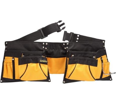 Пояс нейлоновый (12 карманов) для инструментов STAYER 38610