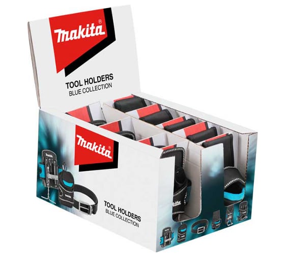 Поясной держатель рулетки 5 шт. и поясная сумка 4 шт. Makita P-72394