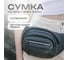 Сумка на пояс HEIKKI PROMPT (ХЕЙКИ), 2 отделения, регул.ремень, светоотр. эл, серая,35х14х4см, 273925 2