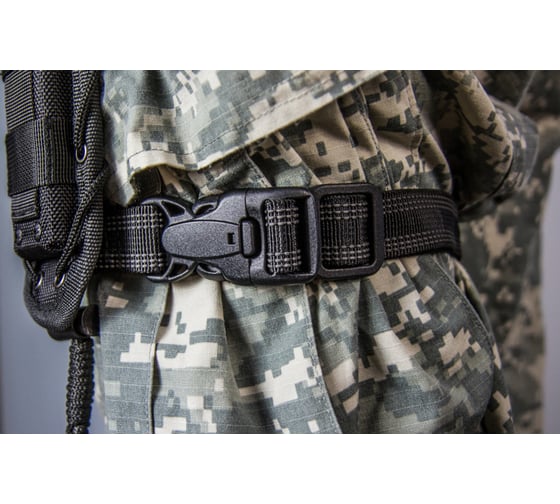 Прорезиненный ремешок для крепления ножа Kizlyar Supreme MOLLE TB2 черный 4650065051392