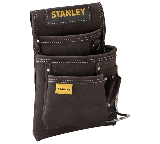 Поясная сумка для гвоздей и молотка Stanley кожа STST1-80114