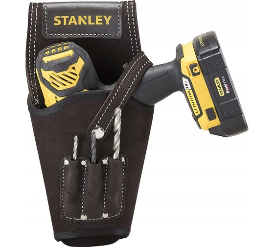 Поясной держатель для дрели Stanley кожа STST1-80118