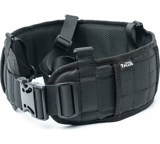 Тактический пояс Tplus 860 мм, оксфорд 600, черный T010415
