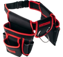 Сумка-пояс двойная (20 карманов; держатель для молотка) MATRIX 90240