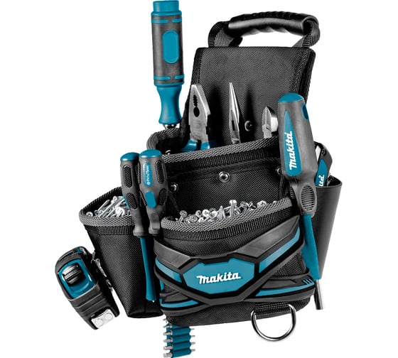 Поясная сумка монтажника Makita 3 кармана E-05147