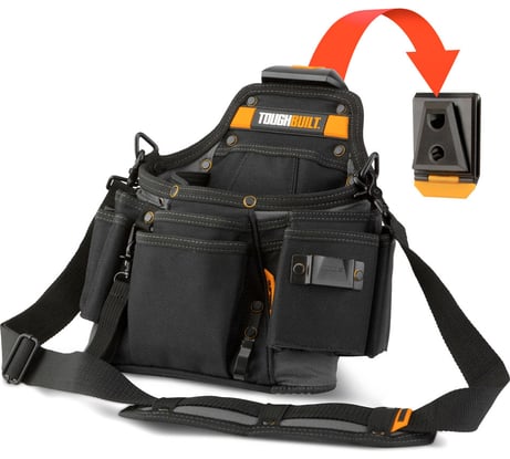 Строительная поясная сумка с лямками TOUGHBUILT TB-CT-106A