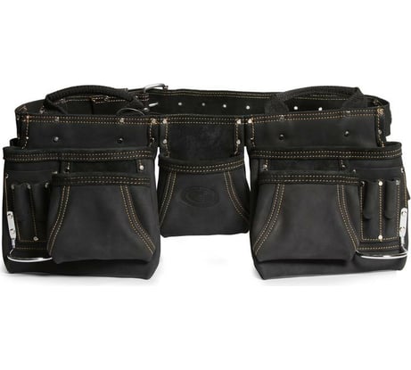 Кожаная сумка-пояс монтажника КВТ СК-12 78427