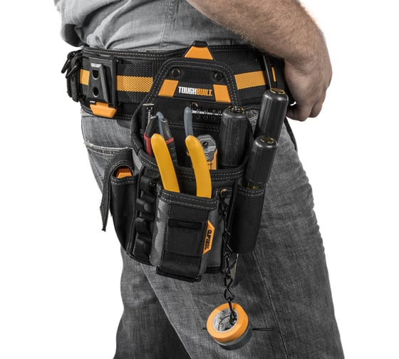 Поясная быстросъемная сумка электрика Toughbuilt TB-CT-34