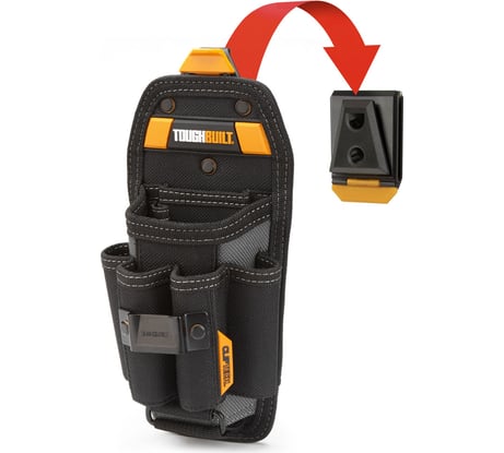 Большая быстросъемная сумка Toughbuilt 6 карманов TB-CT-36-L6