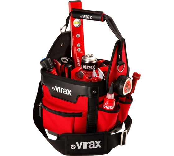 Текстильная сумка монтажника VIRAX 340х200х200 мм 382650