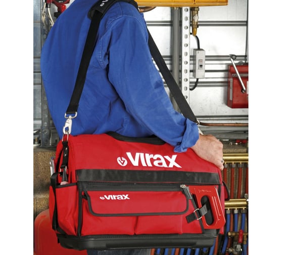 Текстильная сумка монтажника VIRAX 340х200х200 мм 382650