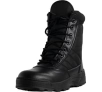 Летние берцы Ifrit Winfield кожа/кордура, черные ББС-601-42 4630086587766