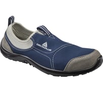 Полуботинки Delta Plus MIAMIS1P с металлическим защитным подноском, серый/синий цвет, р. 36 MIAMISPGB36