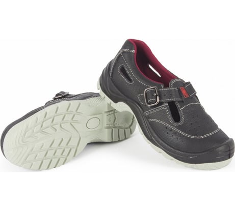 Полуботинки с перфорацией с МП рабочие Скорпион, черные, арт. 1203М, размер 43 1203М.43