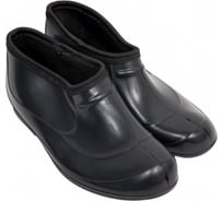 Галоши садовые фирма СТЕП ПВХ утеплённые Step, черный, 35 00-00000231