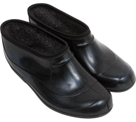 Галоши садовые фирма СТЕП ПВХ утеплённые Step, черный, 40 00-00000236