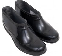 Галоши садовые фирма СТЕП ПВХ утеплённые Step, черный, 39 00-00000235