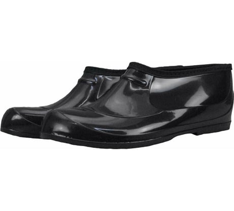 Галоши садовые фирма СТЕП ПВХ утеплённые Step, черный, 45 00-00000241