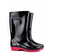 Женские сапоги Дарина Д18 черный+розовый, размер 38 (240) 4630049966492