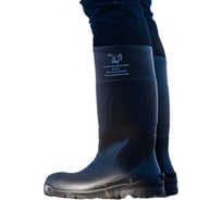 Защитные сапоги PolyTech ПУ/ПУ металлический подносок, антипрокольная стелька S5, цвет черный, размер 44 PolyTech BB-S5-44