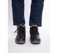 Ботинки кожаные утепленные с металлическим подноском Delta Plus JUMPER3 S3 FUR SRC, черные, р.44 JUMP3S3FENO44