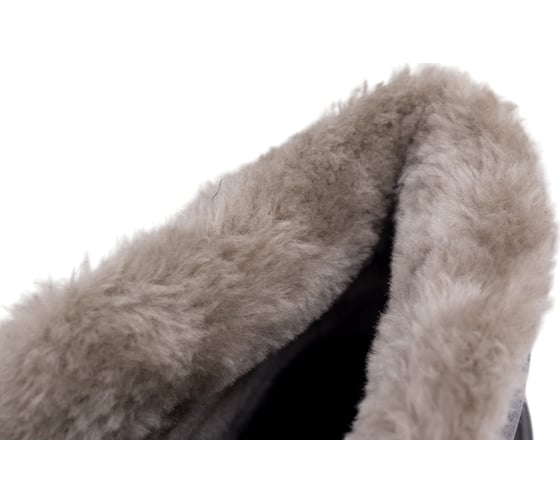 Ботинки кожаные утепленные с металлическим подноском Delta Plus JUMPER3 S3 FUR SRC, черные, р.44 JUMP3S3FENO44