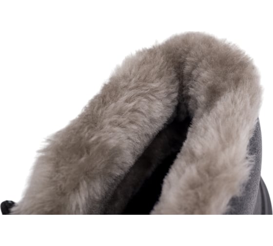 Ботинки кожаные утепленные с металлическим подноском Delta Plus JUMPER3 S3 FUR SRC, черные, р.45 JUMP3S3FENO45