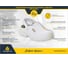 Туфли из микрофибры с открытой пяткой Delta Plus MAUBEC 3 SBEA SRC, белые, р.39 MAUB3SBBC39 2