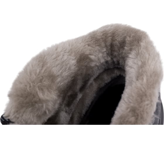 Ботинки кожаные утепленные с металлическим подноском Delta Plus JUMPER3 S3 FUR SRC, черные, р.46 JUMP3S3FENO46