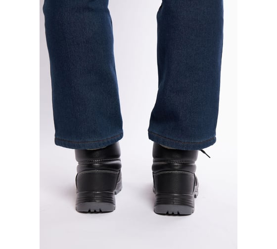 Ботинки кожаные утепленные с металлическим подноском Delta Plus JUMPER3 S3 FUR SRC, черные, р.41 JUMP3S3FENO41