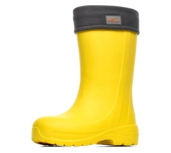 Сапоги женские KAURY SPECI.ALL NERPA LIGHT 910-15 желтый, р-р 38-39 4610093218761