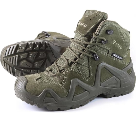 Мужские ботинки СПРУТ E-PRO Special Mid KEVLAR арт.102 range green, размер 42 139852