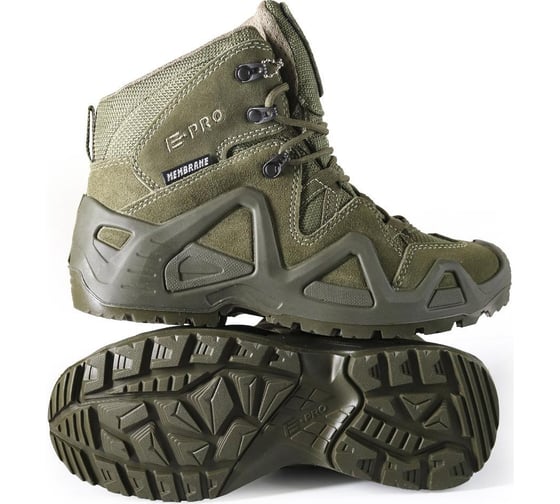 Мужские ботинки СПРУТ E-PRO Special Mid KEVLAR арт.102 range green, размер 42 139852