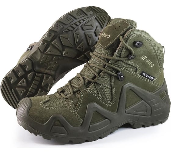 Мужские ботинки СПРУТ E-PRO Special Mid KEVLAR арт.102 range green, размер 42 139852